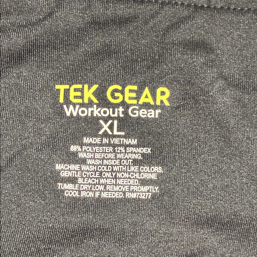 Tek Gear Gray and Black Leggings - Picture 4 of 12